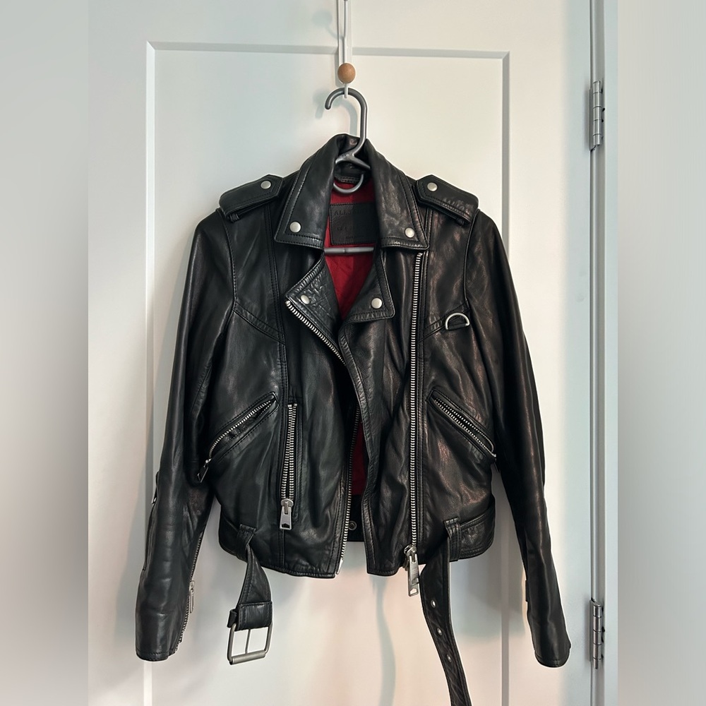 Allsaints Buttery Soft Leather Jacket XS (US 0)
